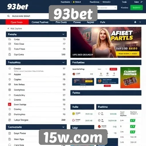 Análise das funcionalidades disponíveis no site 93bet